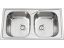 Nerezový drez Sinks OKIO 860 DUO V leštený