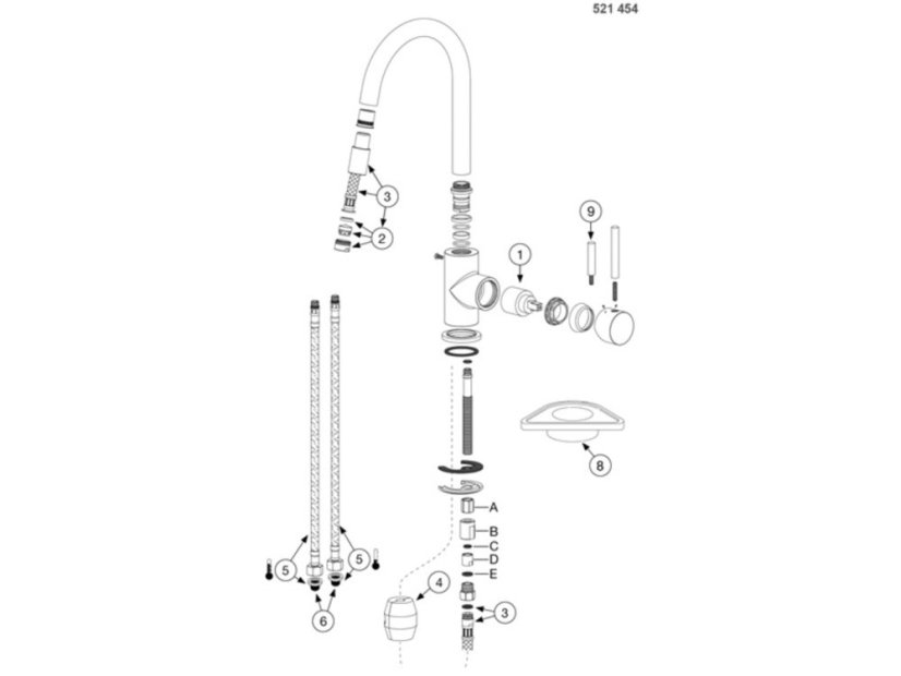 Drezová batéria Blanco MIDA-S chróm