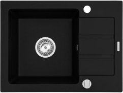 Granitový drez Pyramis Next 62 x 44 1B 1D Carbon