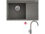 Set Sinks RIM 780 L Truffle + Vitalia GR