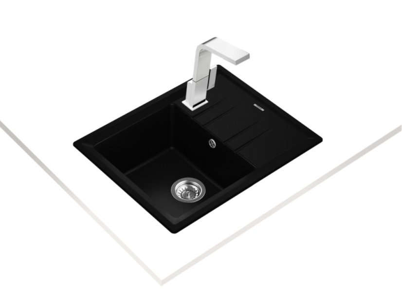 Granitový dřez Teka STONE 45 S-TG  1B 1D Nero - 2