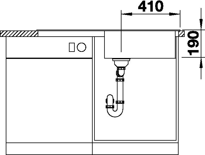 Granitový dřez Blanco SONA XL 6 S bílá soft