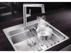 Dřezová baterie Blanco PANERA-S nerez masiv kartáčovaný