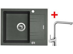 Sinks LINEA 600 XC Titanium + Elka