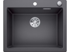 Granitový drez Blanco PLEON 6 InFino sivá skala s excentrom Granitový drez Blanco PLEON 6 InFino sivá skala s excentrom