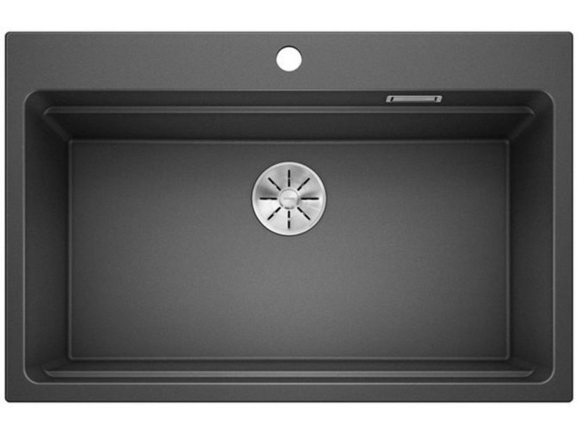 Granitový drez Blanco ETAGON 8 Antracit, bez excentru