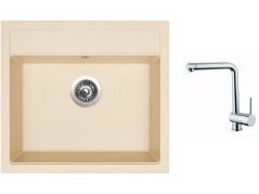 Set Sinks SOLO 560 Sahara + batéria Sinks MIX 3 chróm