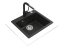 Granitový drez Teka CLIVO 50 S-TQ 1B Čierna metalická - 2