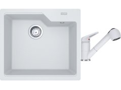 Set Franke UBG 610-56 Bílá-led + Franke FC 9547 Bílá-led