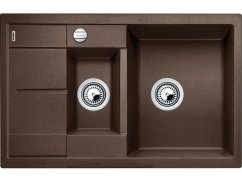 Granitový drez Blanco Metra 6 S Compact kávová s excentrom