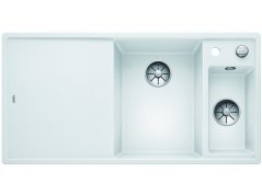 Granitový drez Blanco AXIA III 6 S InFino biela sklen.kráj.doska drez vpravo s exc. Granitový drez Blanco AXIA III 6 S InFino biela sklen.kráj.doska drez vpravo s exc.