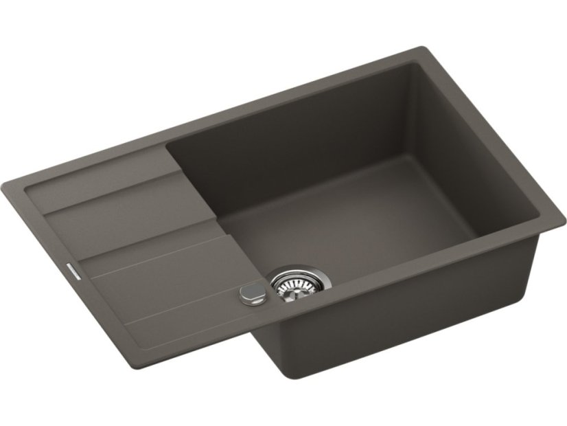 Granitový dřez Schock Manhattan D-100LS-A Asphalt
