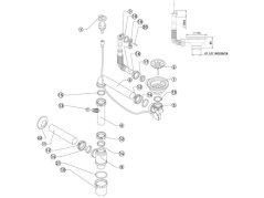Teka ovládání výpusti SP