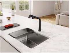 Drezová batéria Franke FG 5185.149 ICON Matná čierna