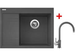 Sinks RIM 650 P Titanium + Vitalia GR