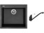 Set Sinks CUBE 560 Granblack + baterie Sinks Pronto Grandblack