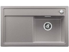 Granitový drez Blanco ZENAR 45 S-F aluminium drez vpravo s excentrom, prís. kráj