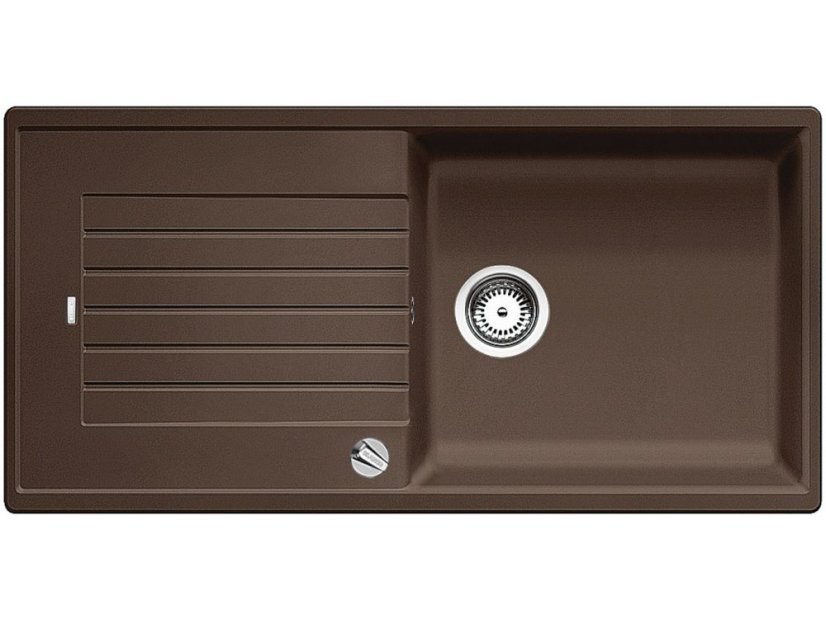 Granitový drez Blanco ZIA XL 6 S Kávová s excentrom