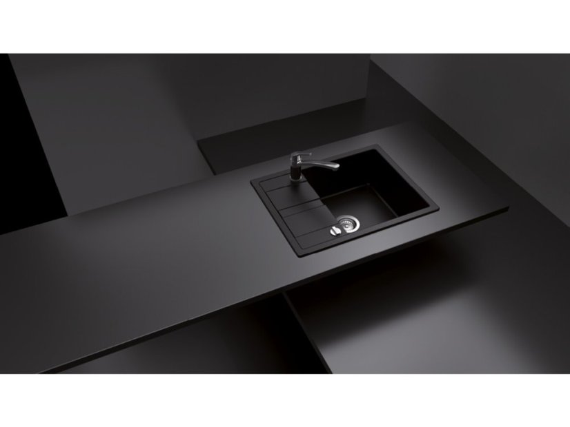 Granitový dřez Schock Manhattan D-100-A Nero