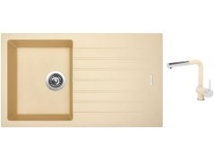 Set Sinks PERFECTO 860 Sahara + baterie Sinks MIX 3 P Sahara