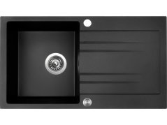 Sinks RAPID 780 XC Granblack + Elasta nerez/čierná