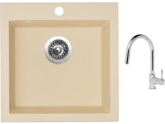 Set Sinks VIVA 455 Sahara + baterie Sinks MIX 35 P chrom Set Sinks VIVA 455 Sahara + baterie Sinks MIX 35 P chrom