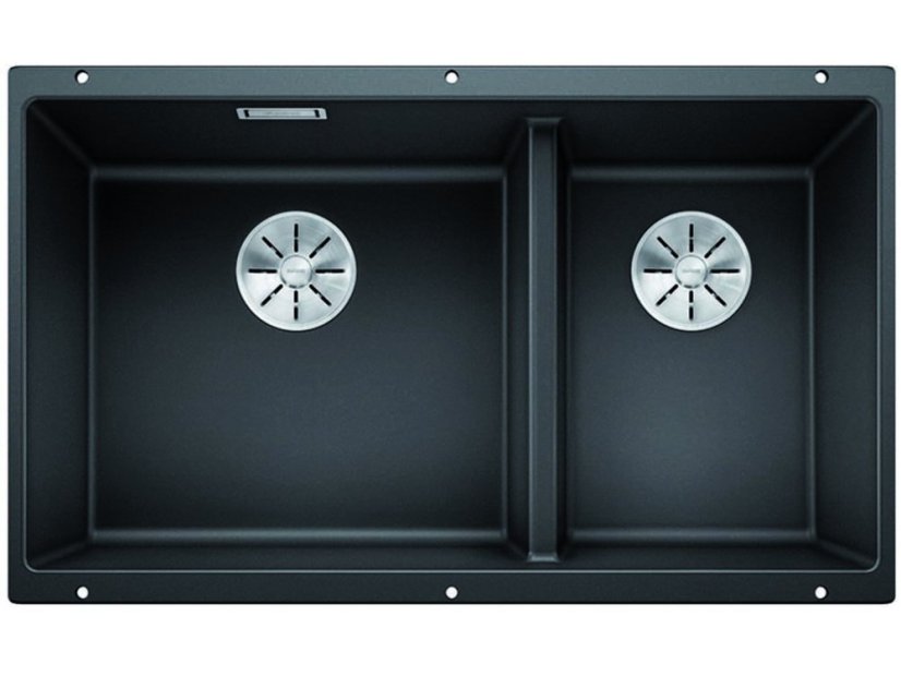 Granitový drez Blanco SUBLINE 430/270 U InFino antracit bez tiahla