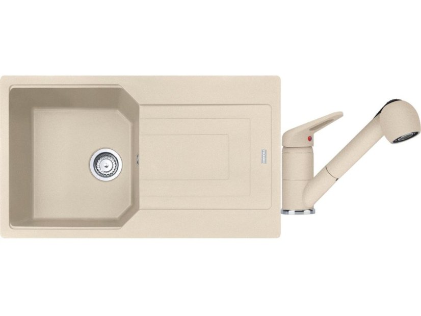 Set Franke UBG 611-86 Pieskový melír + Franke FC 9547 Pieskový melír