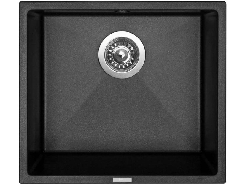 Set Sinks FRAME 457 Metalblack + baterie Sinks MIX 3 P Metalblack