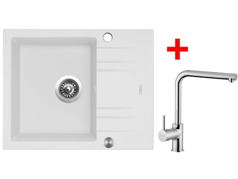 Sinks LINEA 600 XC Milk + Elka