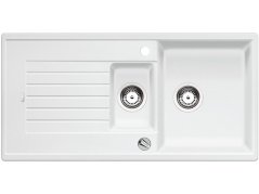 Granitový drez Blanco ZIA 6 S biela s excentrom Granitový drez Blanco ZIA 6 S biela s excentrom