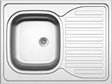 Celoplošný dřez Sinks CLP-D 800 M 