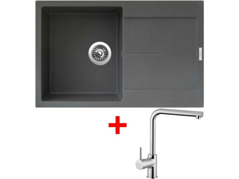 Sinks ULTIMA 790 Titanium + Elka