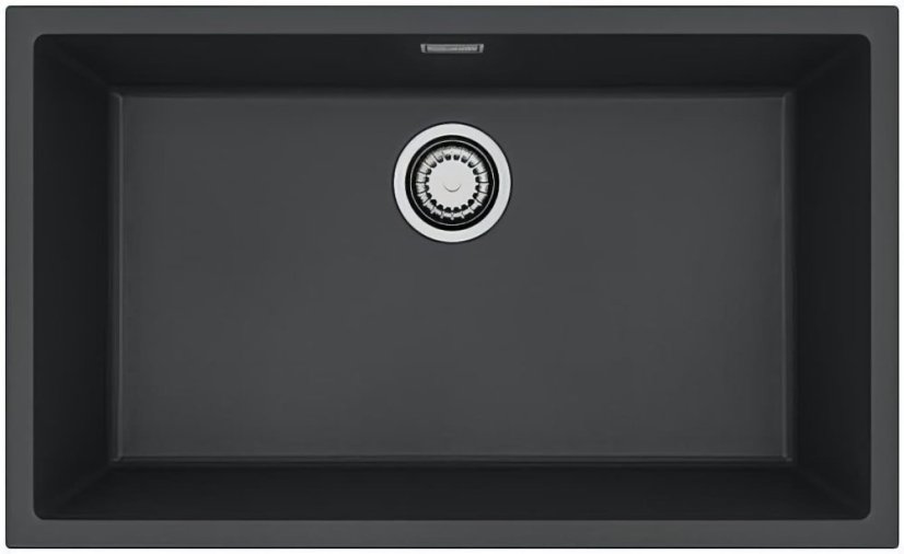 Granitový drez Alveus Omni 40 Čierná matná