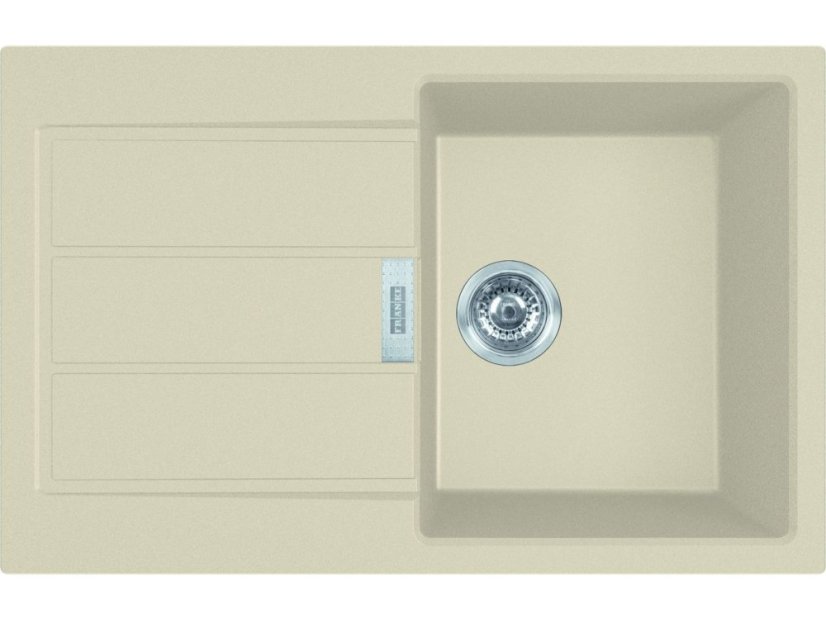 Tectonitový dřez Franke S2D 611-78 Béžová