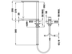 Dřezová baterie Teka FO 985 CR