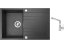 Set Sinks GRANDE 800 Granblack + batéria Sinks MIX 350 P chróm