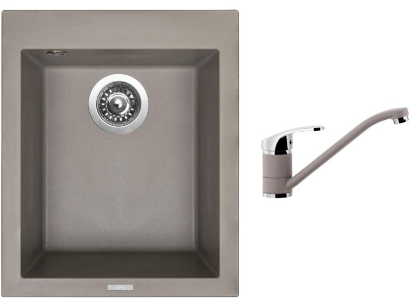 Set Sinks CUBE 410 Truffle + baterie Sinks Pronto Truffle