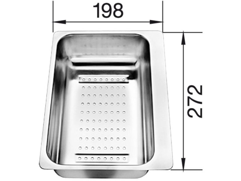 Nerezová miska Blanco 217796 Nerezová miska Blanco 217796