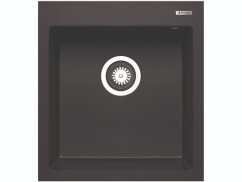 Granitový drez Pyramis Istros 46 x 50 1B Čierna