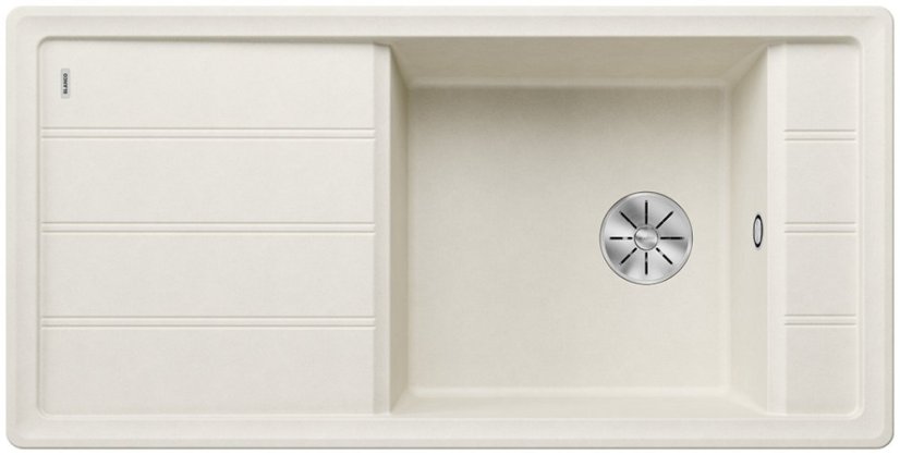 Granitový drez Blanco FARON XL 6 S Biela soft