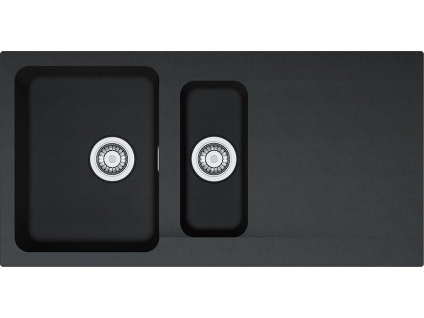 Tectonitový dřez Franke OID 651 Černá
