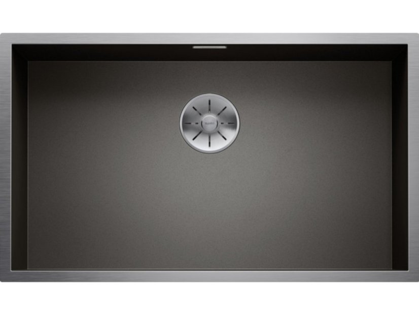 Nerezový drez Blanco ZEROX 700 U InFino nerez Dark Steel