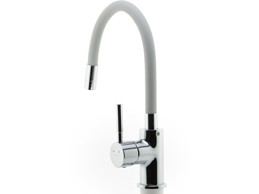 Drezová stojanková batéria Ferro Striebrošedá/chróm