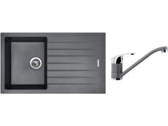 Set Sinks PERFECTO 860 Titanium + baterie Sinks PRONTO Titanium