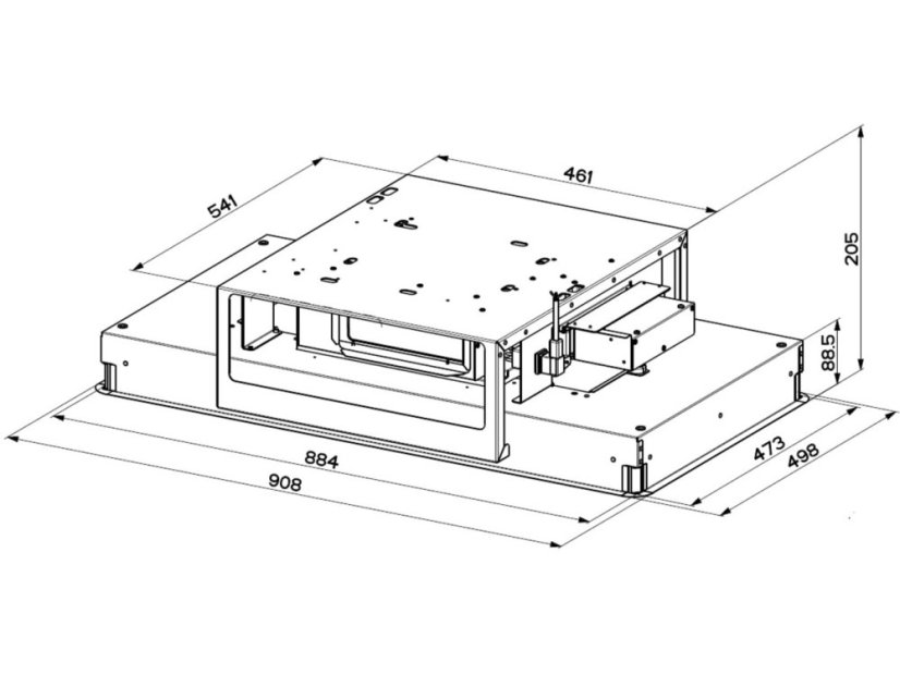 Stropní digestoř Faber HIGH-LIGHT X KL A91/2