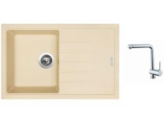 Set Sinks BEST 780 Sahara + baterie Sinks MIX 3 chrom Set Sinks BEST 780 Sahara + baterie Sinks MIX 3 chrom