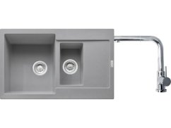Set Franke MRG 651-78 Šedý kámen + Franke FN 0147 Chrom