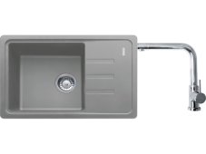 Set Franke BSG 611-62 Šedý kámen + Franke FN 0143 Chrom
