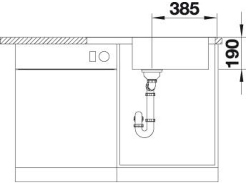 Nerezový drez Blanco DINAS XL 6 S Compact